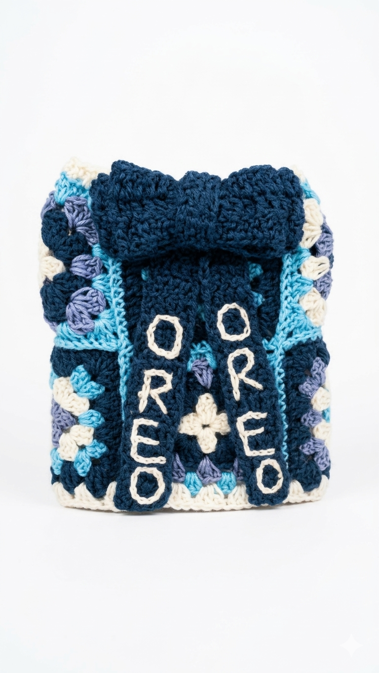 Granny Square Dog Sweater - Customizable